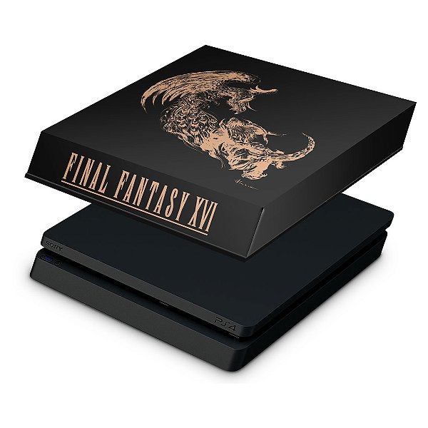 PS4 Slim Capa Anti Poeira - Final Fantasy XVI Edition
