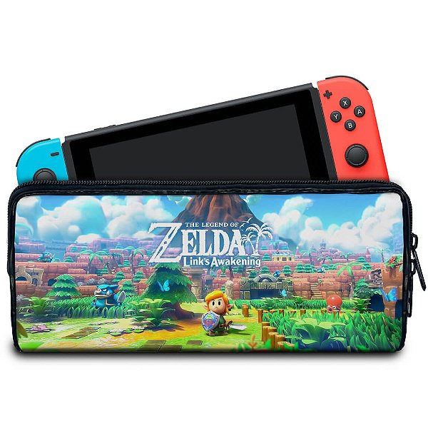 Case Nintendo Switch Bolsa Estojo - Zelda Link's Awakening