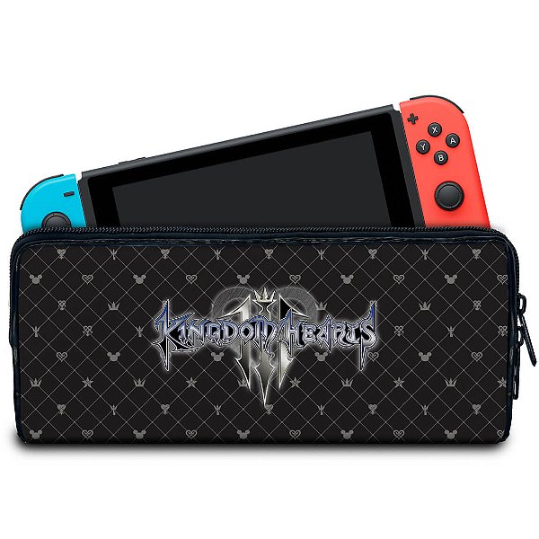 Case Nintendo Switch Bolsa Estojo - Kingdom Hearts 3