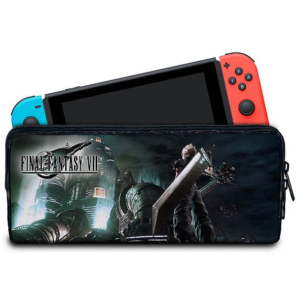 Case Nintendo Switch Bolsa Estojo - Final Fantasy Vii: Remake