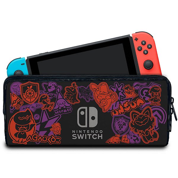 Case Nintendo Switch Bolsa Estojo - Pokémon Scarlet e Violet
