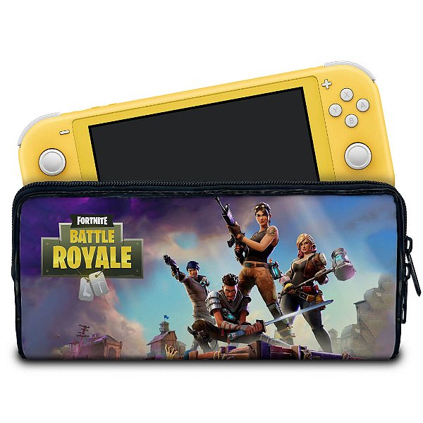 Case Nintendo Switch Lite Bolsa Estojo - Fortnite