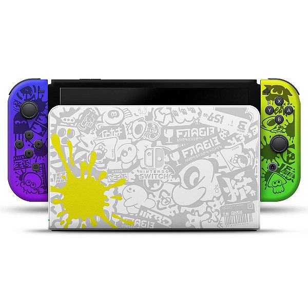 Nintendo Switch Oled Skin - Splatoon 3 Special