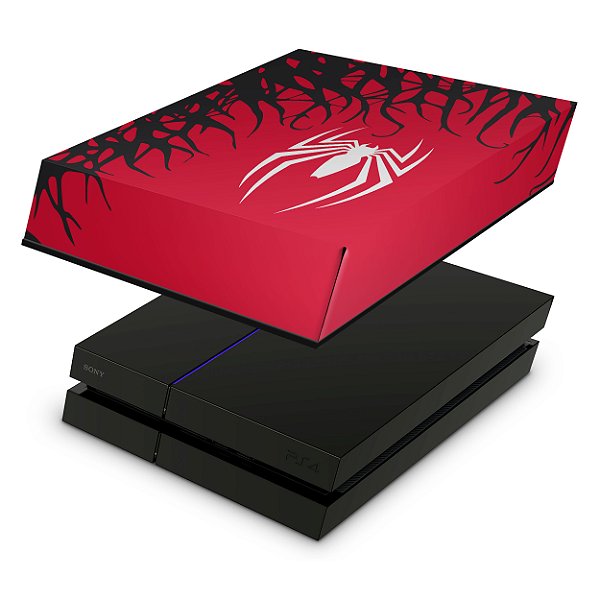 PS4 Fat Capa Anti Poeira - Spider-Man Homem Aranha 2 Edition