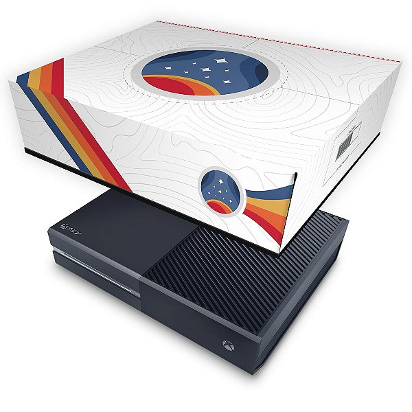 Xbox One Fat Capa Anti Poeira - Starfield Edition