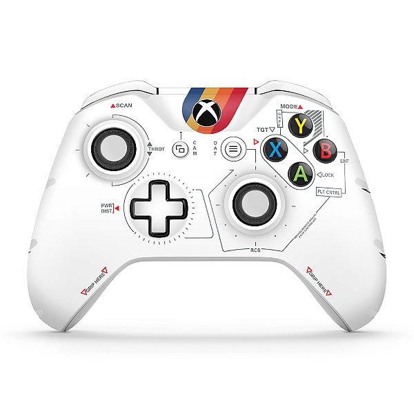 Skin Xbox One Slim X Controle - Starfield Edition
