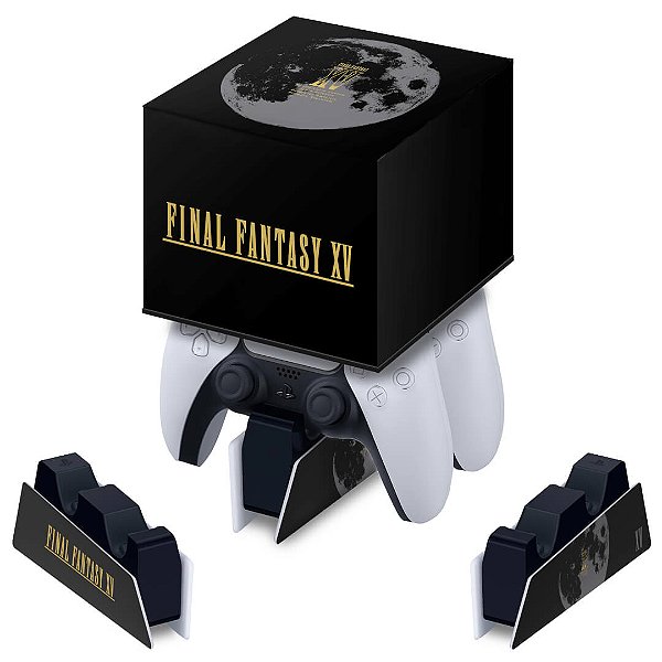 Capa PS5 Base de Carregamento Controle - Final Fantasy XV Bundle