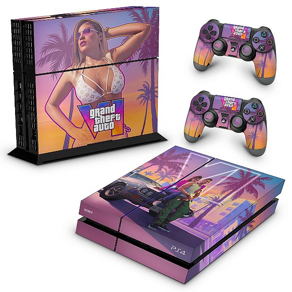 PS4 Fat Skin - GTA 6 VI