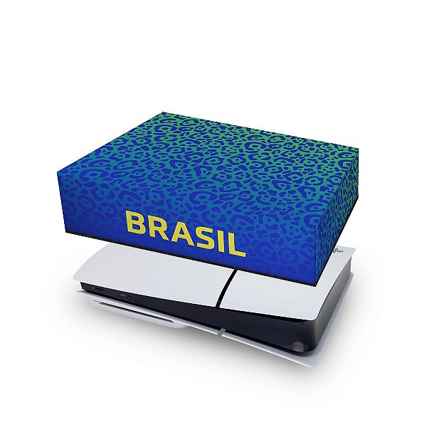PS5 Slim Capa Anti Poeira - Brasil