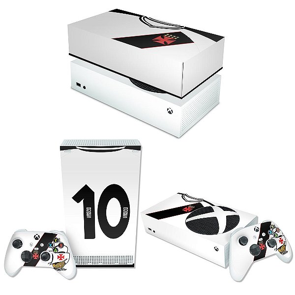 KIT Xbox Series S Skin Anti Bolha e Capa Anti Poeira - Vasco B