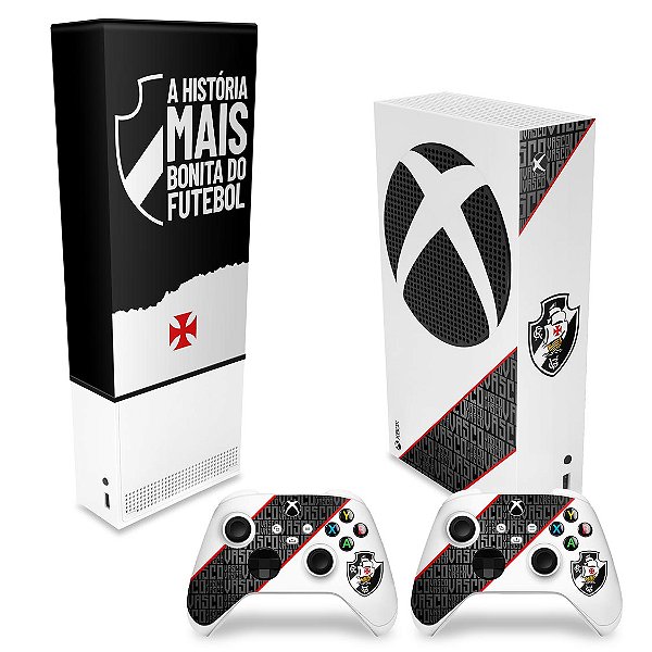 KIT Xbox Series S Capa Anti Poeira e Skin Anti Bolha - Vasco A