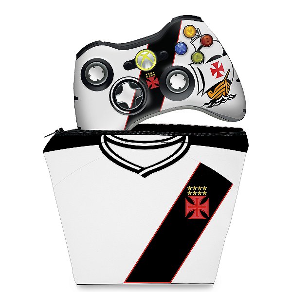 Kit Capa Case e Skin Anti Bolha Controle - Vasco B