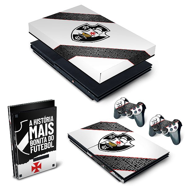 KIT PS2 Slim Skin e Capa Anti Poeira - Vasco A
