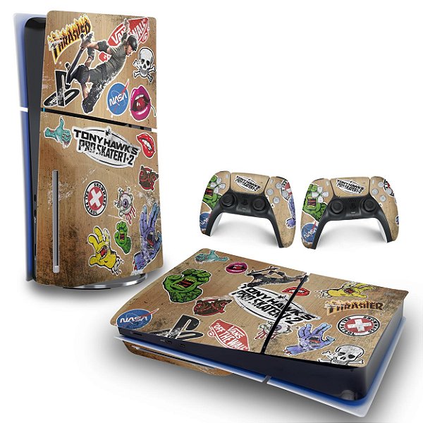 Skin PS5 Slim Horizontal - Tony Hawk's Pro Skater
