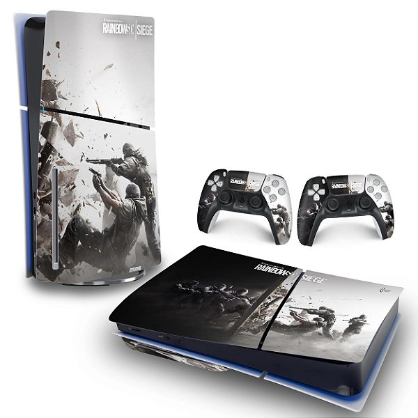 Skin PS5 Slim Horizontal - Tom Clancy's Rainbow Six Siege
