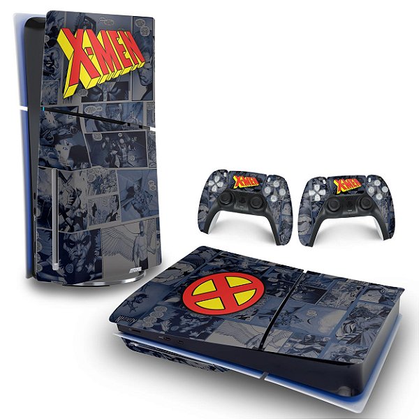 Skin PS5 Slim Horizontal - X-Men Comics