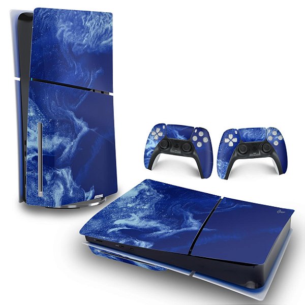 Skin PS5 Slim Horizontal - Abstrato #106