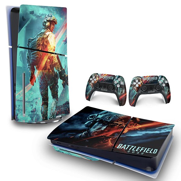 Skin PS5 Slim Horizontal - Battlefield 2042