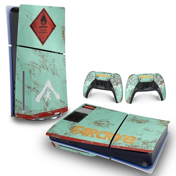 Skin PS5 Slim Horizontal - Far Cry 6