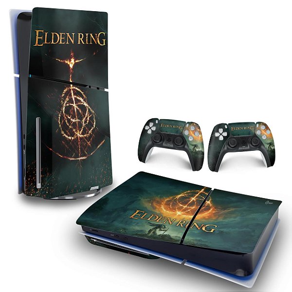 Skin PS5 Slim Horizontal - Elden Ring