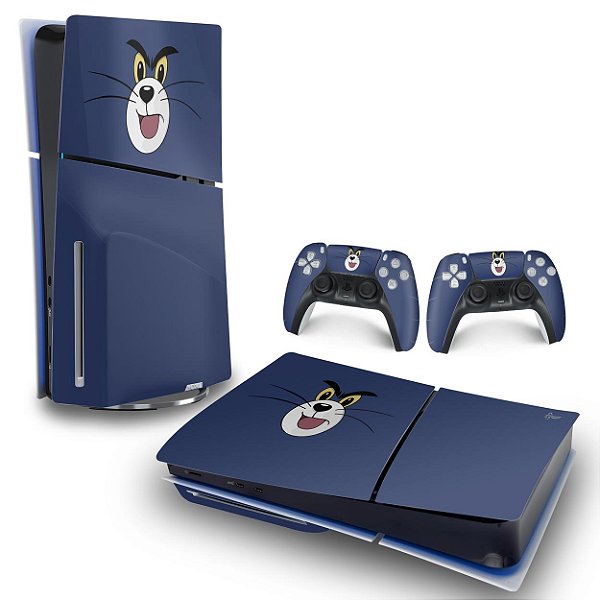 Skin PS5 Slim Horizontal - Tom