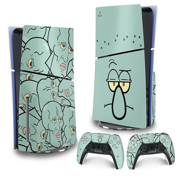 Skin PS5 Slim Vertical - Lula Molusco