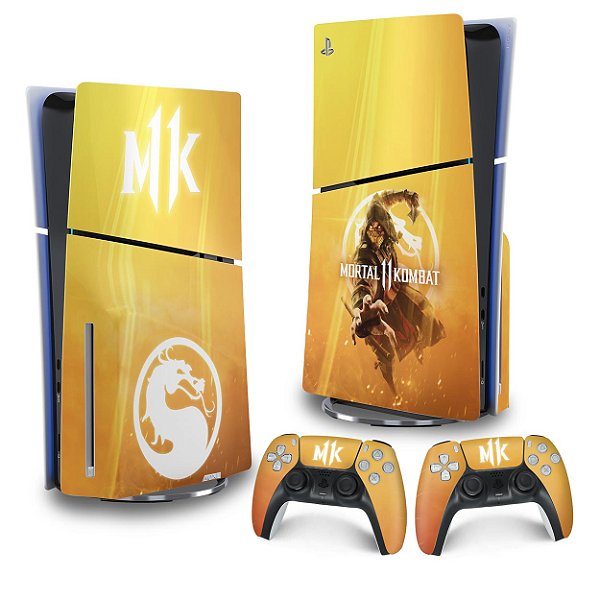 Skin PS5 Slim Vertical - Mortal Kombat 11