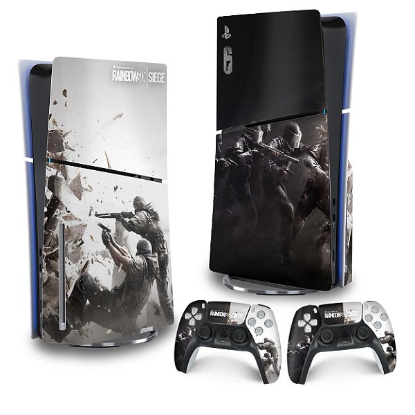 Skin PS5 Slim Vertical - Tom Clancy's Rainbow Six Siege