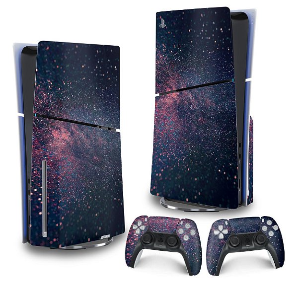 Skin PS5 Slim Vertical - Abstrato #97