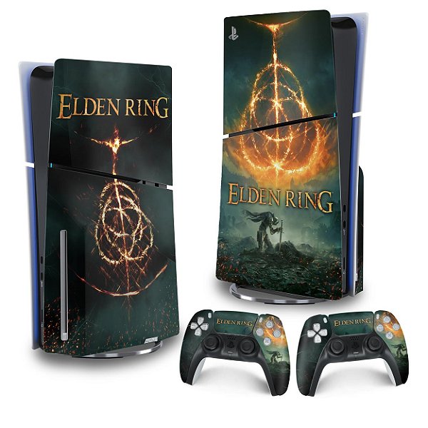 Skin PS5 Slim Vertical - Elden Ring