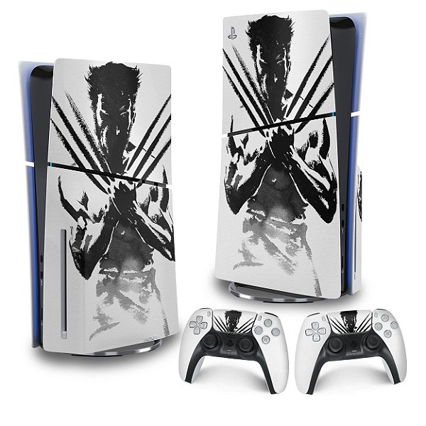 Skin PS5 Slim Vertical - Wolverine X-men