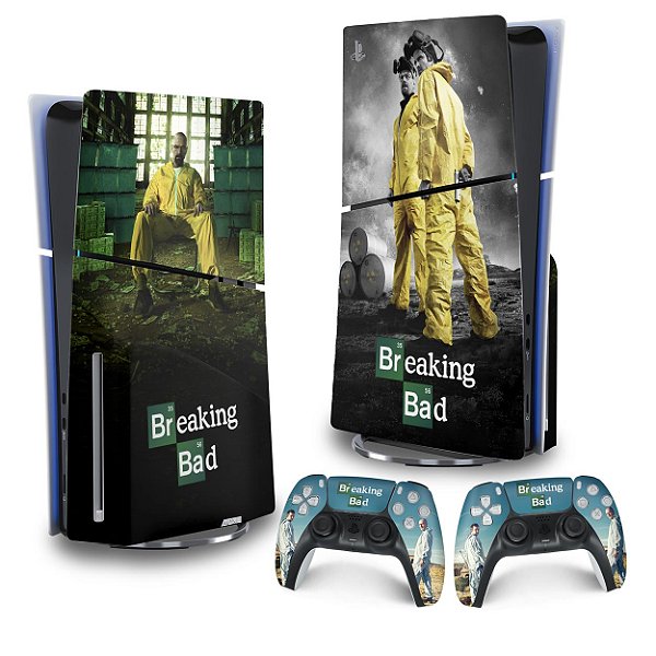 Skin PS5 Slim Vertical - Breaking Bad