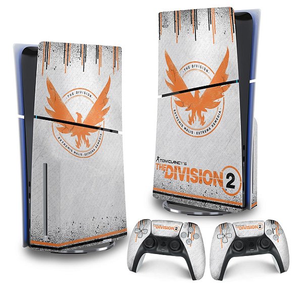 Skin PS5 Slim Vertical - The Division 2