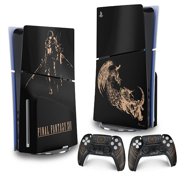 Skin PS5 Slim Vertical - Final Fantasy XVI Edition