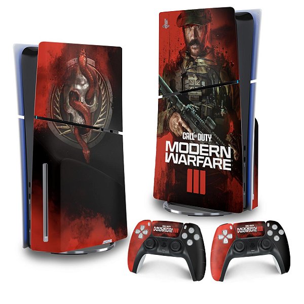 Skin PS5 Slim Vertical - Call Of Duty Modern Warfare III