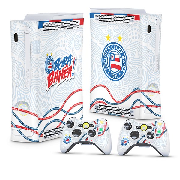 Skin Xbox 360 Fat Adesivo Anti Bolha - Bahia A