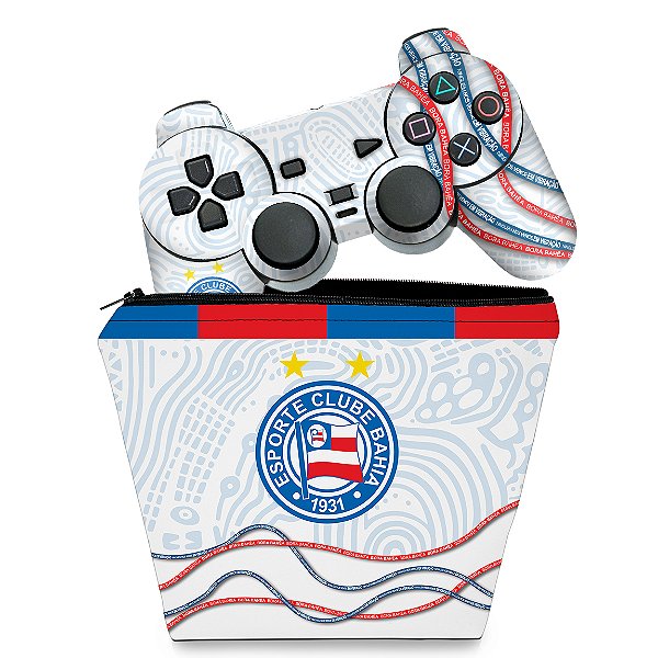 Capa Case e Skin PS2 Controle  - Bahia A
