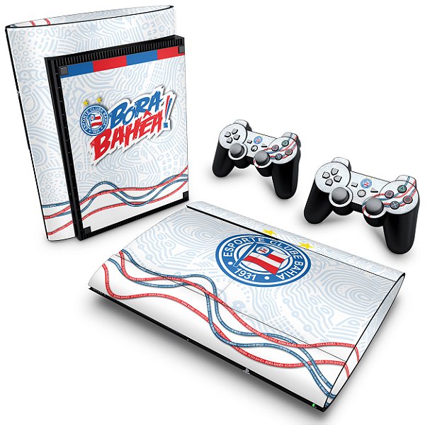 Skin PS3 Super Slim Adesivo Anti Bolha - Bahia A