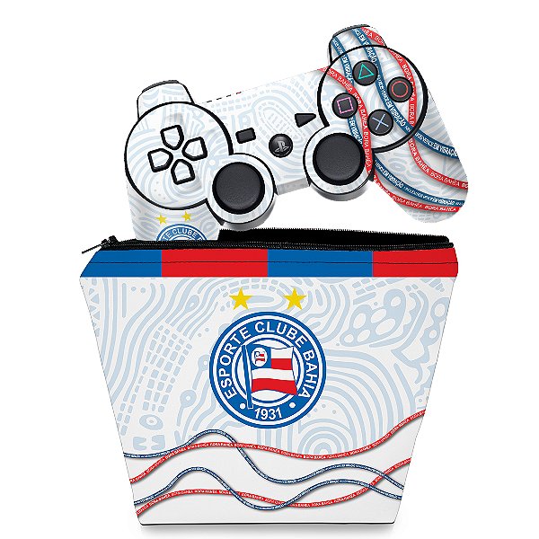 Capa Case e Skin PS3 Controle - Bahia A