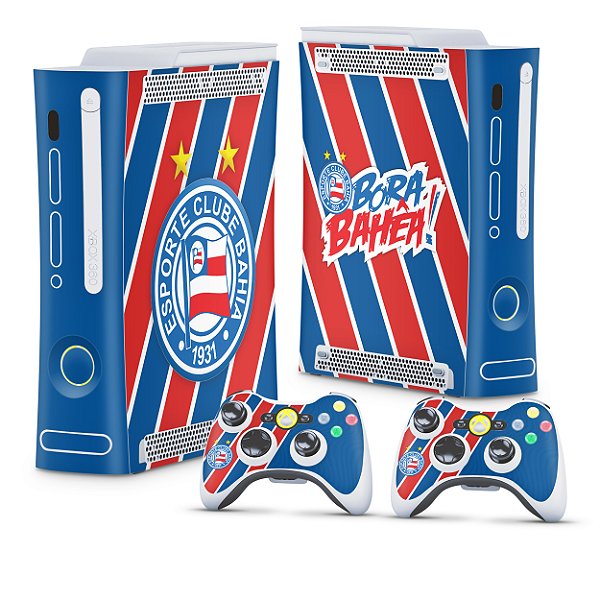 Skin Xbox 360 Fat Adesivo Anti Bolha - Bahia B