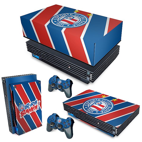 Capa Anti Poeira e Skin PS2 Fat - Bahia B