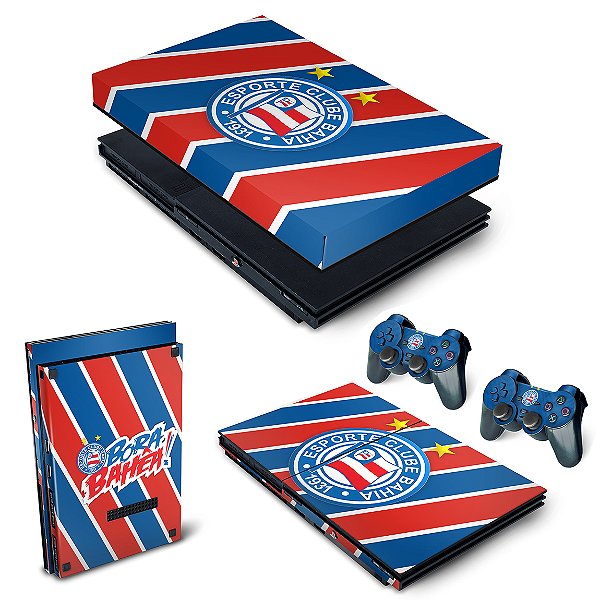 Capa Anti Poeira e Skin PS2 Slim - Bahia B
