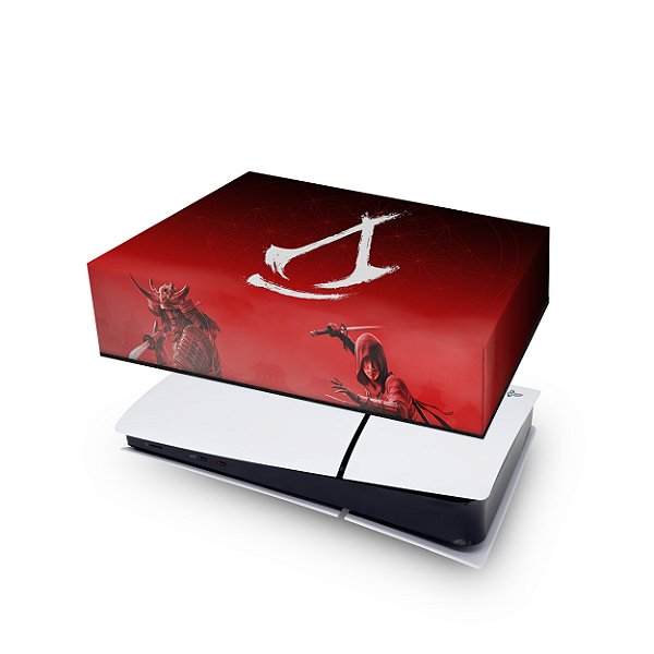 PS5 Slim Capa Anti Poeira - Assassin's Creed Shadows