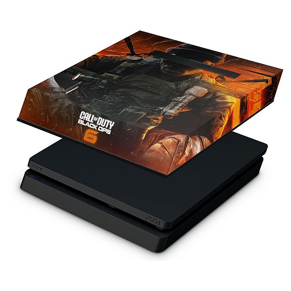 PS4 Slim Capa Anti Poeira - Call of Duty Black Ops 6