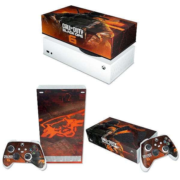 KIT Xbox Series S Skin e Capa Anti Poeira - Call of Duty Black Ops 6