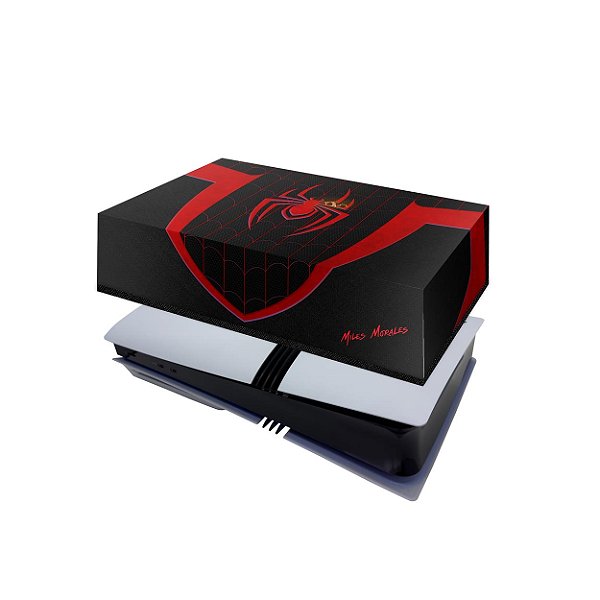 PS5 Pro Capa Anti Poeira Horizontal - Spider-Man: Miles Morales