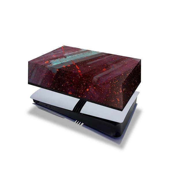 PS5 Pro Capa Anti Poeira Horizontal - Abstrato #100