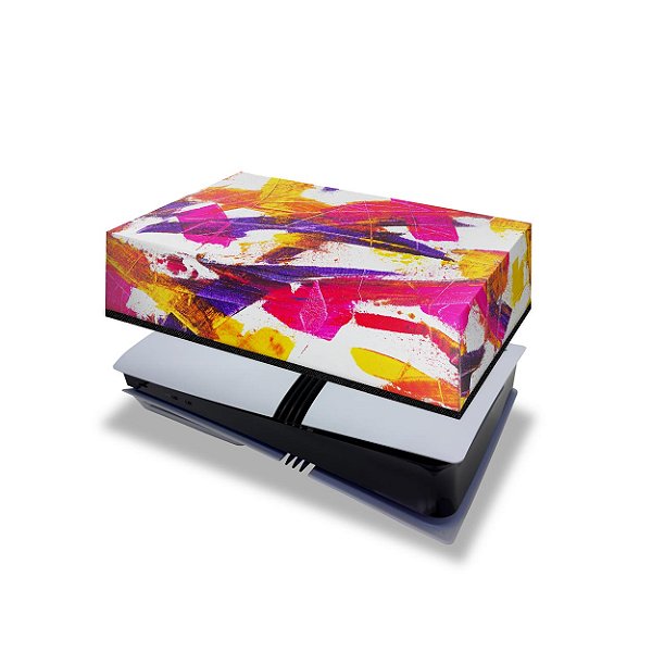 PS5 Pro Capa Anti Poeira Horizontal - Abstrato #103