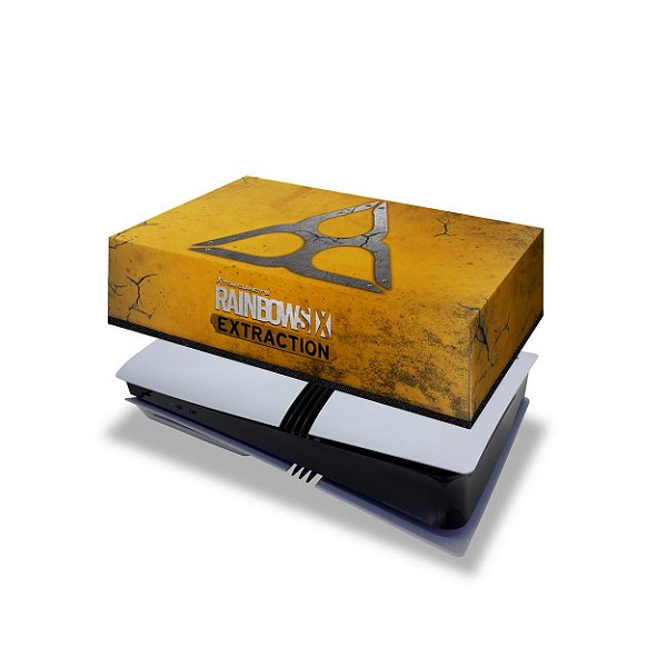 PS5 Pro Capa Anti Poeira Horizontal - Tom Clancy's Rainbow Six Siege Extraction