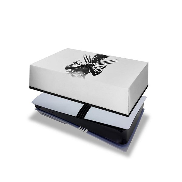 PS5 Pro Capa Anti Poeira Horizontal - Wolverine X-men